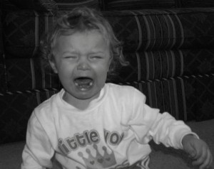 Tantrum in B&W